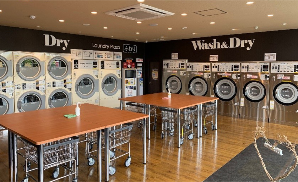 写真:Laundry Plaza ふわり 内装